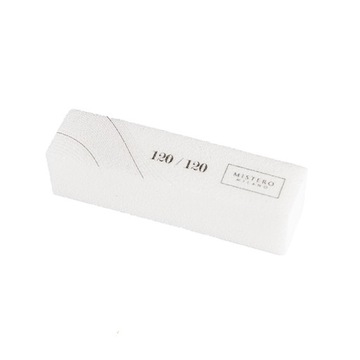 POLERKA DO PAZNOKCI Blok Polerski BASIC 120/120 1szt. Mistero Milano 8036
