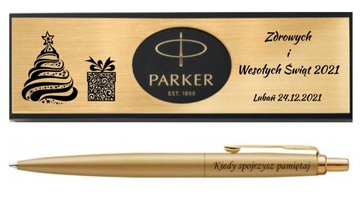 Długopis Parker Jotter Gold z Grawem i Tabliczka