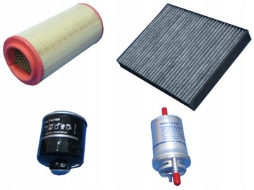 AUDI A2 02-05 1.4I BENZÍN FILTRY SADA KOMPLET