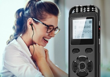 ПРОФЕССИОНАЛЬНЫЙ ЦИФРОВОЙ ДИКТОФОН T69 PL 16 ГБ MP3-ПЛЕЕР С ГОЛОСОВОЙ АКТИВАЦИЯМИ