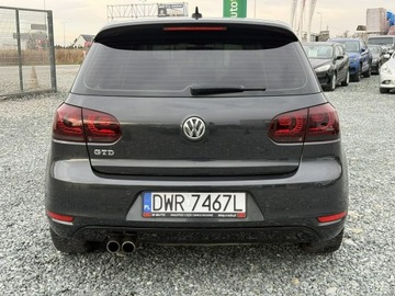 Volkswagen Golf VI Hatchback 5d 2.0 TDI-CR DPF GTD 170KM 2011 Volkswagen Golf GTD 2.0 TDI 170KM 191 tys. km., zdjęcie 7