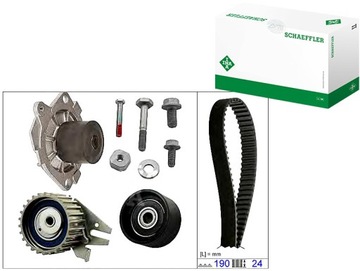 INA 530 0624 30 Водяной насос + комплект ремня ГРМ OPEL 1.9CDTI