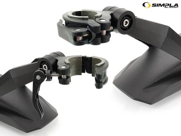 Комплект крыльев для MTB велосипеда - SIMPLA ADHD LONG для колес 27,5 - 29 дюймов.