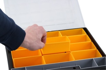 Organizer na pojemniki wewnętrzne 370x295x60 mm