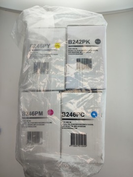Zestaw 4 tonerów B242PK/PC/PM/PY zamiennik Brother