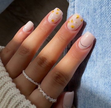 Nailu #054 Milky Touch гибридная база 8мл