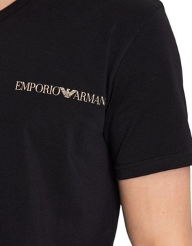 EMPORIO ARMANI 2-PACK Koszulka męska czarna r M