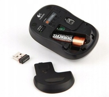 Mysz optyczna bezprzewodowa Logitech M185 niebieska