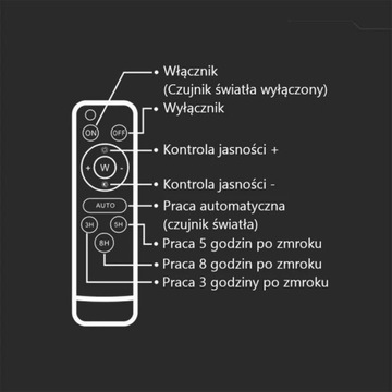 V-TAC 180 Вт Солнечный светодиодный проектор с дистанционным управлением, АВТО, время