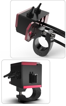 ВЫКЛЮЧАТЕЛЬ ДЛЯ МОТОЦИКЛА С ЗАРЯДНЫМ ВОЛЬТМЕТРОМ