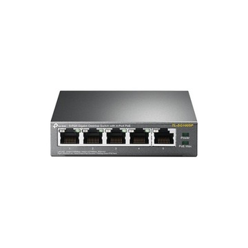 TP-LINK Switch TL-SG1005P Unmanaged, Desktop, 1 Gb