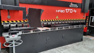 AMADA HFBO 170 t x 4100 8-осевой листогибочный пресс с ЧПУ