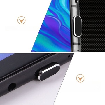 Крышка порта USB C, пылезащитная крышка для зарядного устройства, телефона, 6 шт.