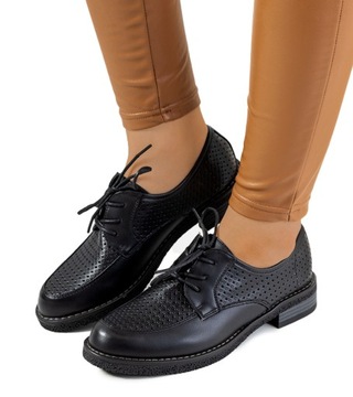 Obuwie Półbuty Sznurowane buty Accatino Sznurowane buty czarny-br\u0105zowy W stylu biznesowym 