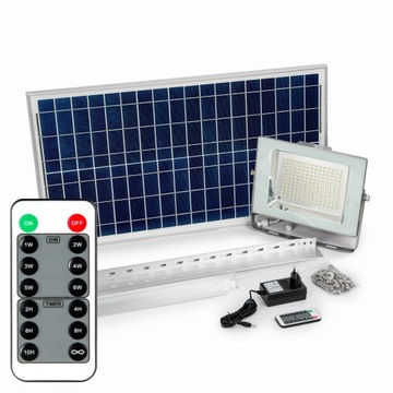 Lampa Solarna LED Cz.Zmierzch +230V Zasilacz Pilot