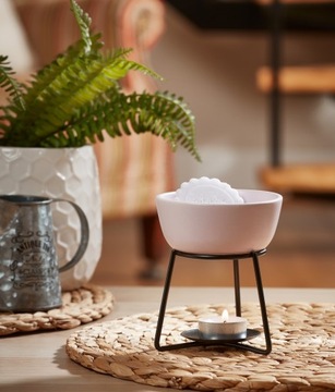 Yankee Candle Pebble GREY LILAC ароматический камин