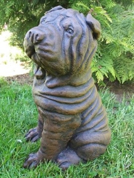 Shar Pei Pies Figurka Betonowa figura Prezent