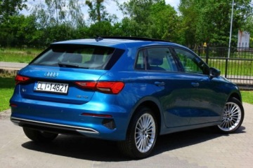 Audi A3 8Y Sportback 2.0 35 TDI 150KM 2021 Audi A3 Sportback Sportback 35TDI S tronic Advanced 150KM Bezwypadkowy Ser, zdjęcie 9