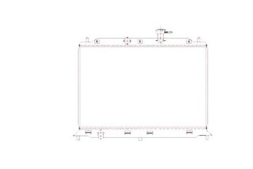 CHLADIČ KIA RIO 1,4 16V 05- NRF