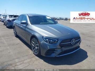 Mercedes Klasa E W213 2021 Mercedes-Benz Klasa E 2021r, E 450, 4Matic, 3.0L 3.0 Benzyna 362KM