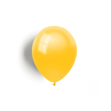 Baloniki balony lateksowe ŻÓŁTE 5 cali - 12cm - 200szt