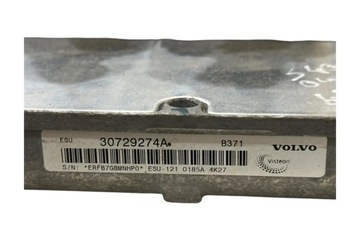 JEDNOTKA MOTORU ECU VOLVO S40 II (MS) 30729274A 1.8L GASOLINE 92KW 2005
