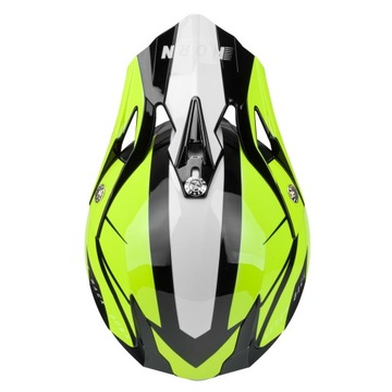 KASK MOTOCYKLOWY CROSS HORN Q ENDURO QUAD GOGLE XS