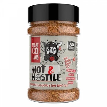 OSTRA MIESZANKA przypraw JALAPENO przyprawa HABANERO HOT & HOSTILE 200g