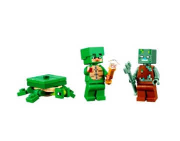 LEGO MINECRAFT 21254 ДОМ НА ПЛЯЖЕ ЧЕРЕПАХ