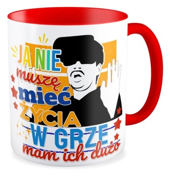 Kubek prezent GRACZ GAMER Nie muszę mieć życia