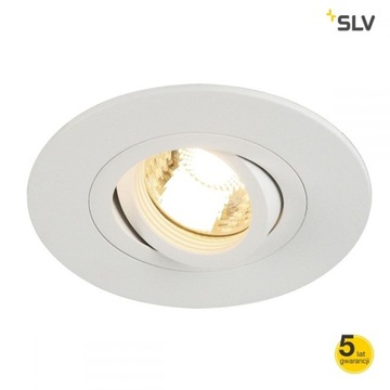 NEW TRIA XL ROUND GU10 mat biała 50W Spotline SLV