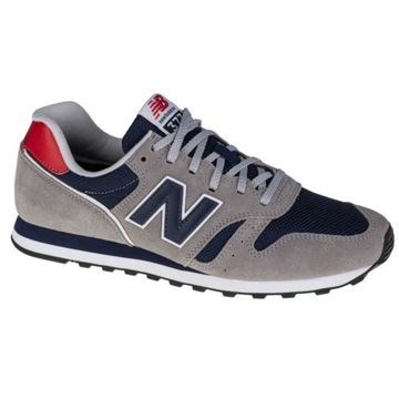 Szare Zamsz Buty Sportowe New Balance r.40