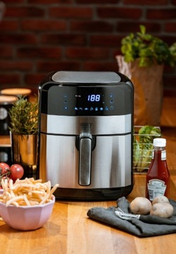 ФРИТЮРНИЦА АЭРОФРИТЮРНИЦА ЧАША 5Л XL 2500ВТ 9 ПРОГРАММ