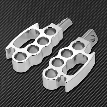 PODNÓŻKI STOPKI SPACERÓWKI KASTET CUSTOM CHOPPER CHROMOWANE