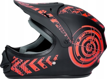 KASK MOTOCYKLOWY CROSS ENDURO QUAD HOMOLOGACJA EU