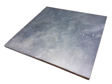 FORMATKA BLACHA ALUMINIUM ALUMINIOWA GŁADKA 100 X 100 X 10 MM GRUBOŚĆ 10 MM