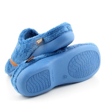 MANITU 320105-51 niebieskie pantofle KAMELEON r 35