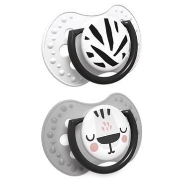 LOVI Smoczki smoczek Salt & Pepper 3-6 m