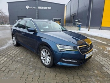 Skoda Superb III Kombi Facelifting 1.5 TSI 150KM 2021 Skoda Superb 1.5 TSI Ambition 150KM 2021r Salon Polska!, zdjęcie 1