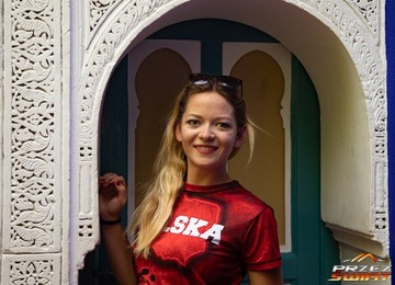 Футболка для футболки Lady Motorcycle Poly Honda CRF1000 Африка близнецы