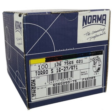 OPASKA ZACISKOWA NORMA 16/27 9mm OBEJMA 16 27 100