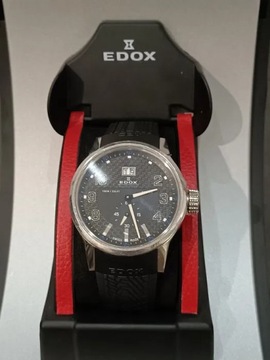 Zegarek Edox WRC Rally Timer Big Date 64008 3 NIN, Męski, Szwajcaria