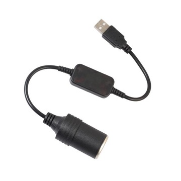 Переходник прикуривателя с USB на 5 В на 12 В