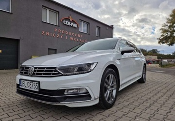 Volkswagen Passat B8 Variant 2.0 TDI BlueMotion SCR 190KM 2016 Volkswagen Passat R-Line 190KM LED Xenon Kamera Alcantara Navi Pod .Fotele