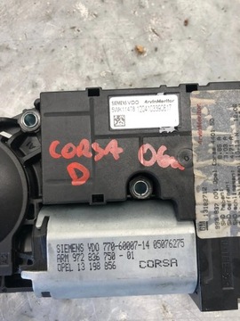 MOTOREK STŘEŠNÍHO OKNA OPEL CORSA D 13182712