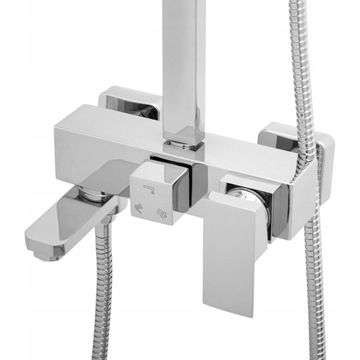 Душевой набор со смесителем для тропического душа