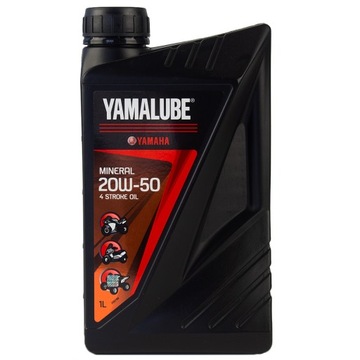 YAMALUBE 4-M Mineral 4T 20W50 1L - mineralny olej motocyklowy