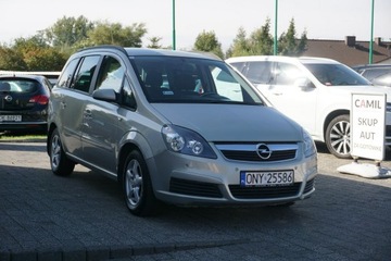 Opel Zafira B 1.6 Twinport ECOTEC 105KM 2006 Opel Zafira 1.6 Benzyna, 7 miejsc, długie, zdjęcie 2