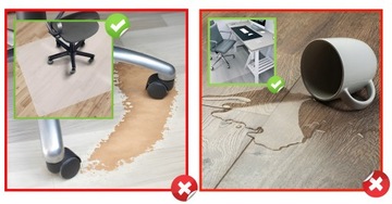 ЗАЩИТНЫЙ КОВРИК ПОД СТУЛ, ПРОЧНЫЙ, ДЛЯ ПАНЕЛ ПОЛА 140x100