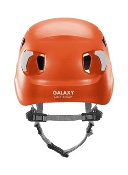 Альпинистский шлем Climbing Technology Galaxy - оранжевый/белый 54-62 см